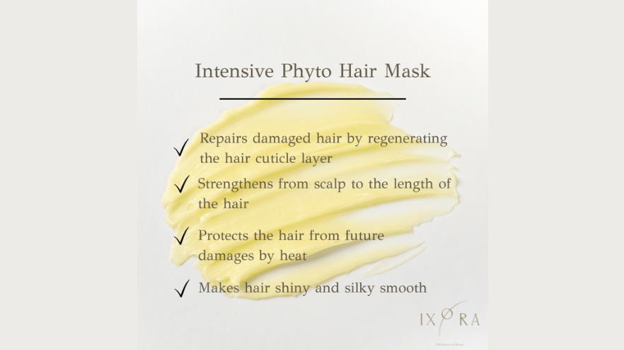 Ixora Intensive Phyto Hair Mask: Rejuvenate Your Hair Naturally