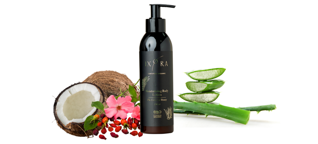 Luxurious Hydration: Ixora's Cosmos Organic Moisturizing Body Lotion