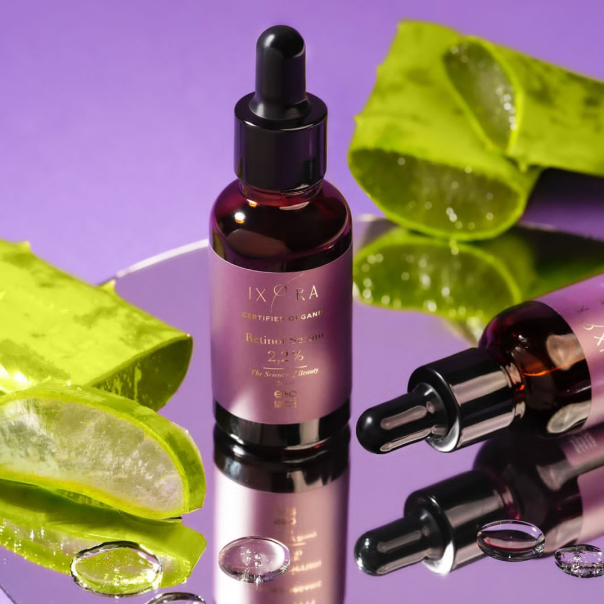 Concentrated Ixora Retinol Serum to reduce fine lines