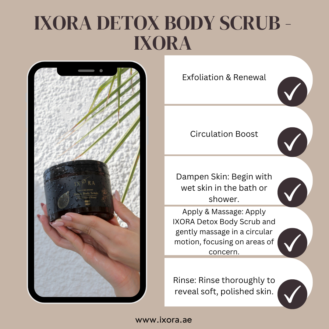 Detox Body Scrub - IXORA Ixora Organic Beauty