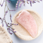 Touch' Lift Gua Sha (PINK QUARTZ): Firm, Smooth, and Lift Your Skin for a Youthful Radiance Ixora Organic Beauty