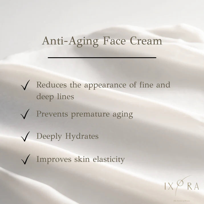 Anti Aging Routine Ixora Organic Beauty