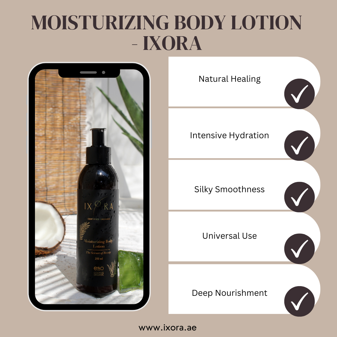 Moisturizing Body Lotion - IXORA Ixora Organic Beauty