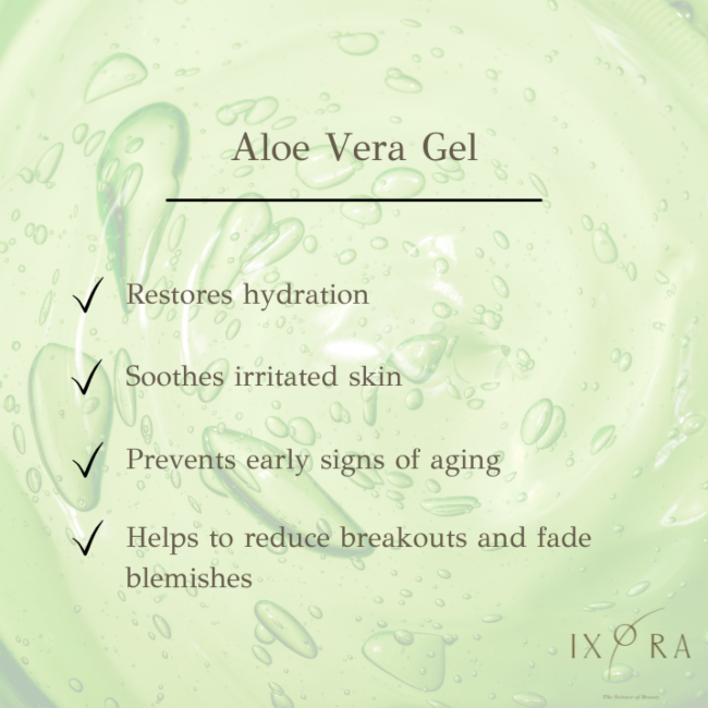 Aloe Vera Gel - Ixora Ixora Organic Beauty