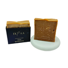 Natural Handmade Cocoa Soap by IXORA: Indulgent Soap with Moisturizing and Anti-Aging Properties for Soft, Youthful Skin IXORA