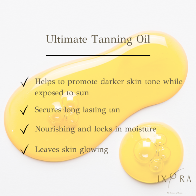 Ultimate Tanning Oil Ixora Organic Beauty