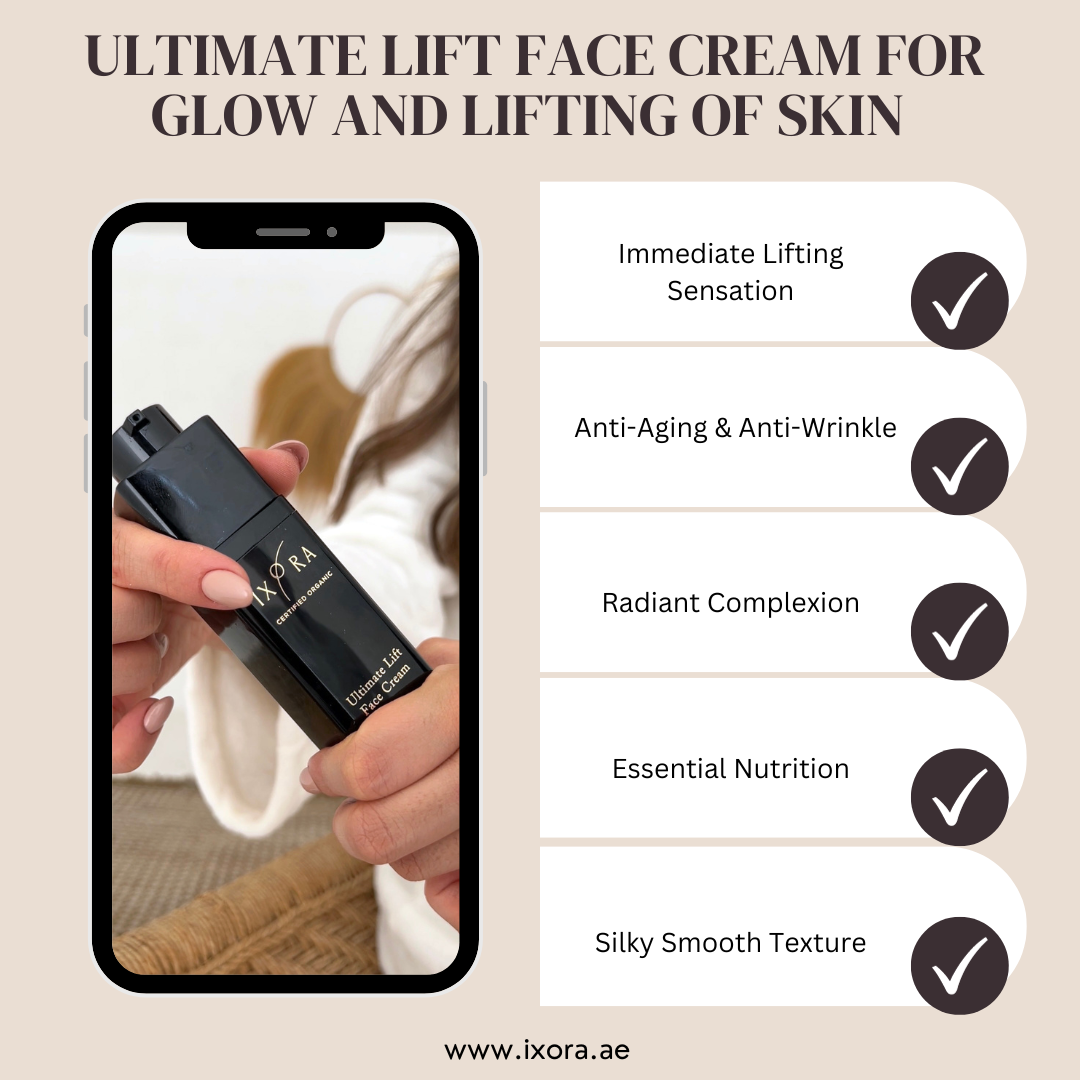 Ultimate Lift Face Cream - IXORA Ixora Organic Beauty