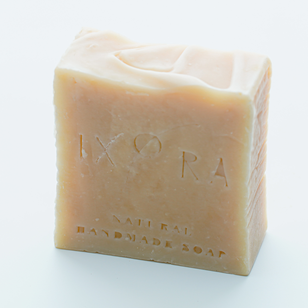 Ixora Hammam Soap: Nourish and Repair Your Skin with 80% Olive Oil for Soft, Refreshed Skin Ixora Organic Beauty