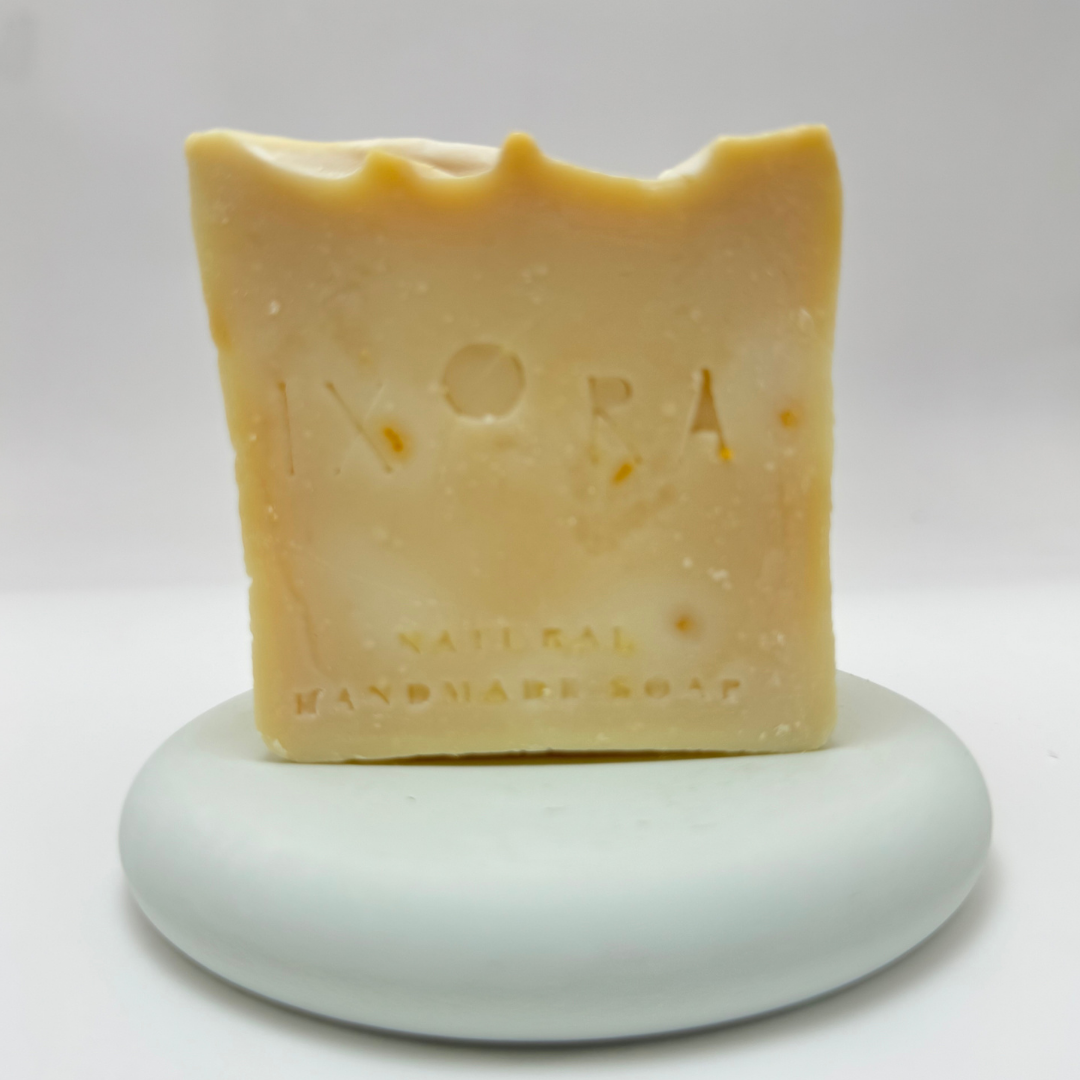 Natural Handmade Lavender Soap by IXORA: Calming Soap with Antiseptic and Soothing Properties for Relaxed, Clear Skin IXORA