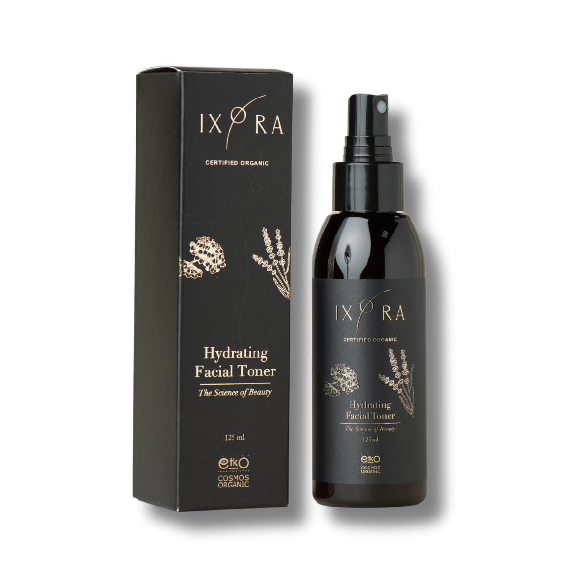 Hydrating Facial Toner Spray For Dry Skin Ixora Organic Beauty