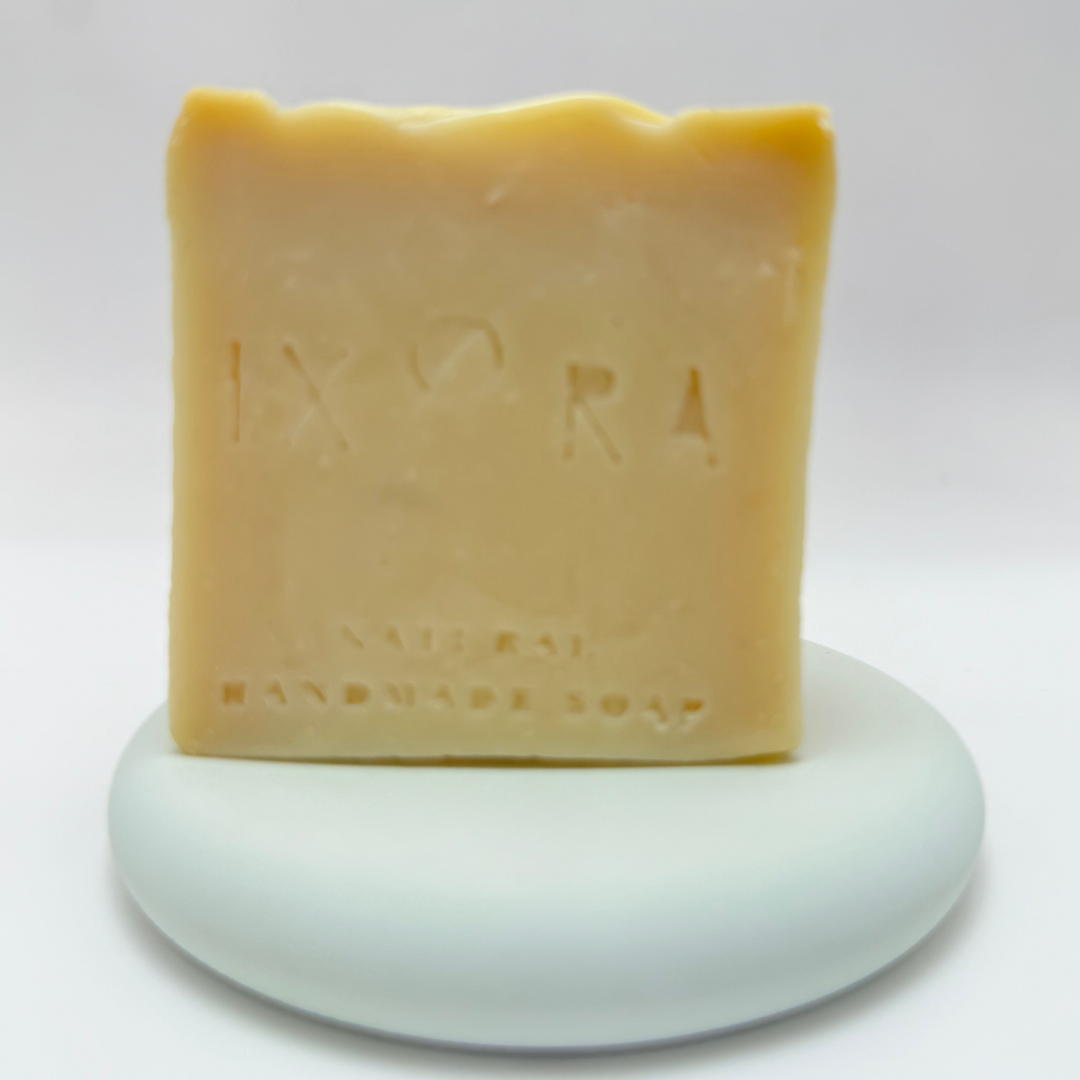 Natural Handmade Argan Soap by IXORA: Nourishing Soap with Moisturizing and Anti-Aging Properties for Soft, Youthful Skin IXORA