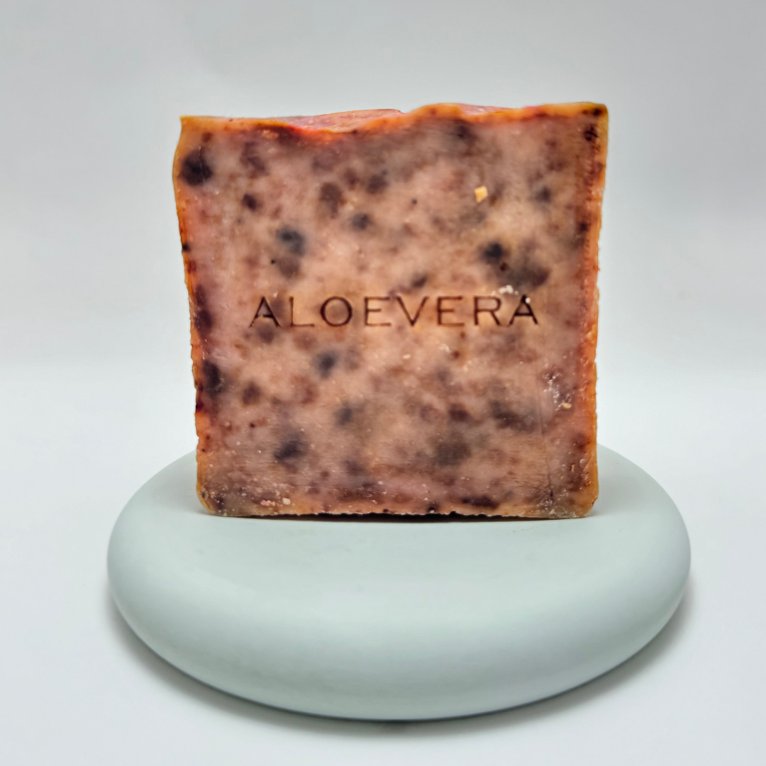 Natural Handmade Aloe Vera Soap by IXORA: Soothing Soap with Hydrating and Healing Properties for Calm, Refreshed Skin IXORA