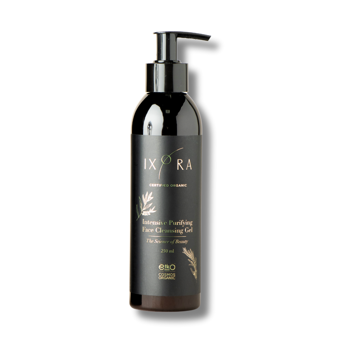 Intensive Purifying Face Cleansing Gel Cleanser for Oily Skin Ixora Organic Beauty