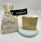 Natural Handmade Bergamot Soap by IXORA: Refreshing Soap with Antiseptic and Calming Properties for Smooth, Radiant Skin IXORA