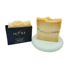 Natural Handmade Patchouli Soap by IXORA: Balancing Soap with Antiseptic and Anti-Inflammatory Properties for Clear, Even-Toned Skin IXORA