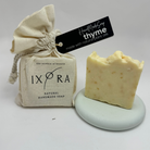 Natural Handmade Thyme Soap by IXORA: Revitalizing Soap with Antibacterial and Antioxidant Properties for Healthy, Glowing Skin IXORA