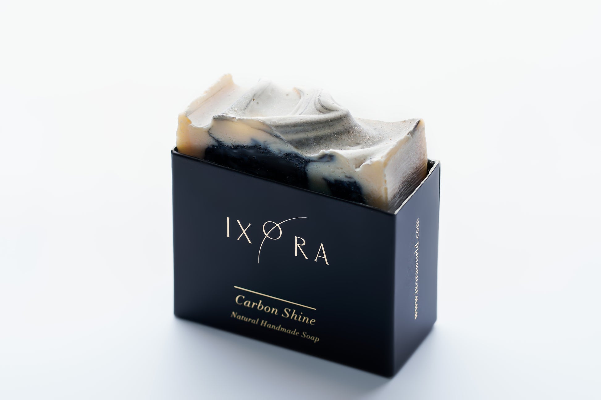 Ixora Carbon Shine Soap: Detoxify, Moisturize, and Refresh Your Skin with Activated Carbon Ixora Organic Beauty