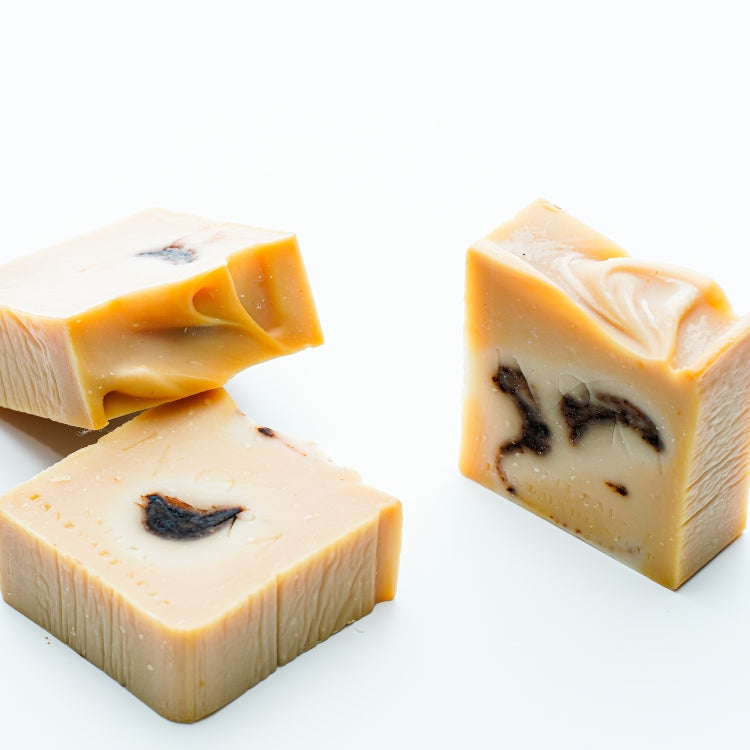 Natural Handmade Shea Butter Soap by IXORA: Moisturizing Soap with Anti-Aging Properties for Dry Skin Ixora Organic Beauty