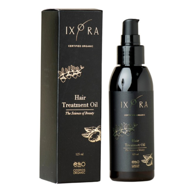 Hair Treatment Oil - IXORA: Nourish, Hydrate, and Strengthen Your Hair for Shine, Strength, and Silkiness Ixora Organic Beauty