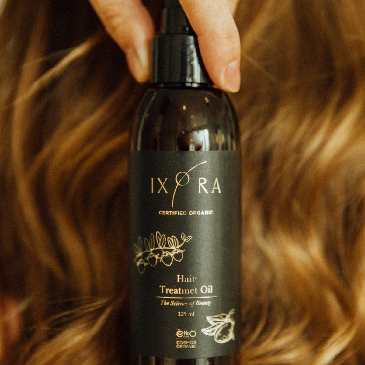 Hair Treatment Oil Ixora Organic Beauty