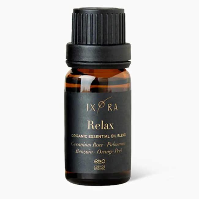 Relax Organic Essential Oils Ixora Organic Beauty
