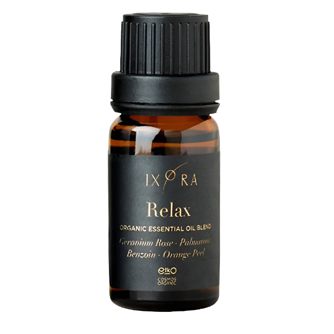 Relax Organic Essential Oils Ixora Organic Beauty