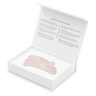 Touch' Lift Gua Sha (PINK QUARTZ): Firm, Smooth, and Lift Your Skin for a Youthful Radiance Ixora Organic Beauty