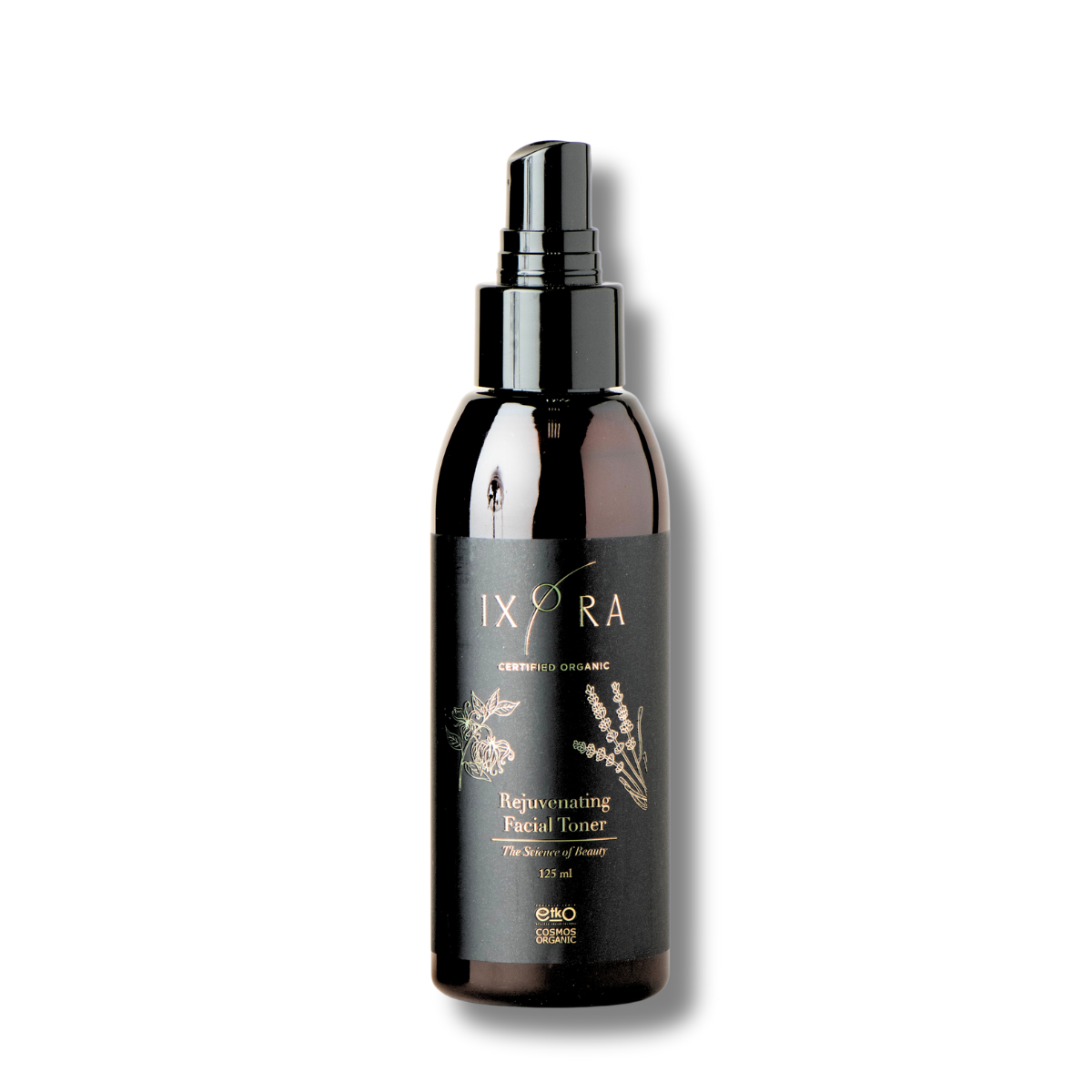 Rejuvenating Facial Toner Spray for Normal & Combination Skin Ixora Organic Beauty