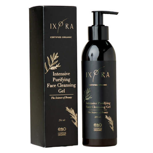 Intensive Purifying Face Cleansing Gel For Oily Skin - IXORA Ixora Organic Beauty