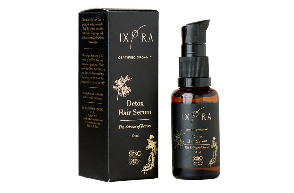 Detox Hair Serum Ixora Organic Beauty