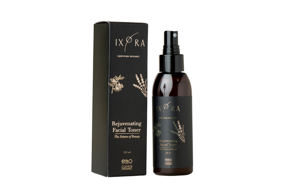 Rejuvenating Facial Toner Spray– Normal & Combination Skin Ixora Organic Beauty